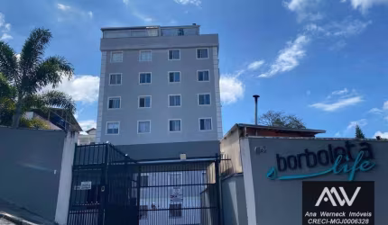 Apartamento com 2 dormitórios à venda, 45 m² por R$ 165.000 - Borboleta - Juiz de Fora/MG