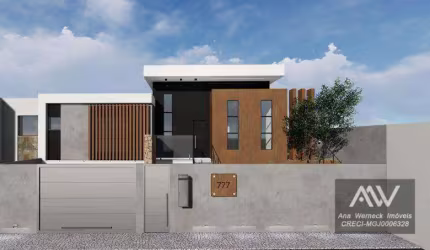 Casa com 3 dormitórios à venda, 80 m² por R$ 540.000,00 - Cerâmica - Juiz de Fora/MG