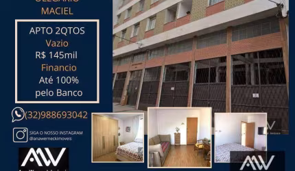 Apartamento com 2 dormitórios à venda, 60 m² por R$ 145.000,00 - Paineiras - Juiz de Fora/MG