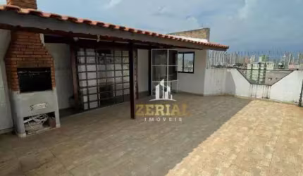 Cobertura com 3 dormitórios, 140 m² - venda por R$ 750.000,00 ou aluguel por R$ 4.008,00/mês - Santa Maria - São Caetano do Sul/SP