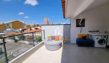 Sobrado com 2 dormitórios à venda, 130 m² por R$ 680.000,00 - Campestre - Santo André/SP