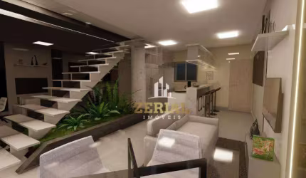 Sobrado com 3 dormitórios à venda, 129 m² por R$ 689.900,00 - Vila Curuçá - Santo André/SP