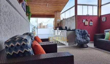Cobertura com 2 dormitórios à venda, 96 m² por R$ 565.000,00 - Campestre - Santo André/SP