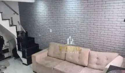 Cobertura com 2 dormitórios à venda, 110 m² por R$ 627.000 - Vila Scarpelli - Santo André/SP