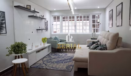 Sobrado com 4 dormitórios à venda, 250 m² por R$ 950.000,00 - Vila Scarpelli - Santo André/SP