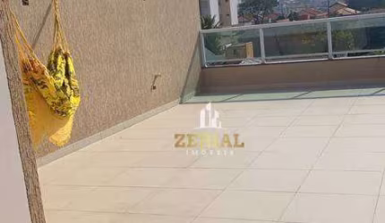Cobertura à venda, 100 m² por R$ 605.000,00 - Campestre - Santo André/SP