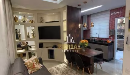 Apartamento Garden com 2 dormitórios à venda, 68 m² por R$ 590.000 - Parque das Nações - Santo André/SP