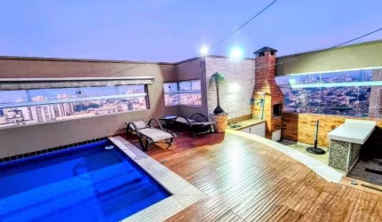 Cobertura com 4 dormitórios à venda, 270 m² por R$ 3.000.000,00 - Santa Paula - São Caetano do Sul/SP