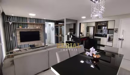 Apartamento com 3 dormitórios à venda, 78 m² por R$ 765.000 - Campestre - Santo André/SP