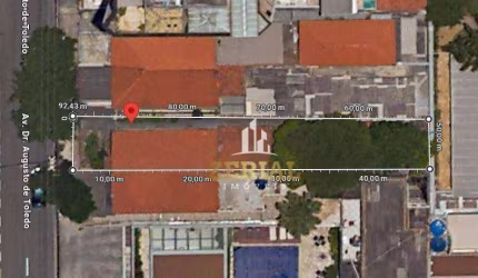 Terreno à venda, 240 m² por R$ 850.000,00 - Santa Paula - São Caetano do Sul/SP