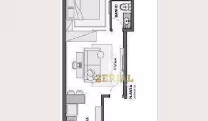 Apartamento à venda, 61 m² por R$ 429.000,00 - Nova Gerti - São Caetano do Sul/SP