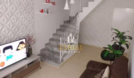 Sobrado com 4 dormitórios à venda, 200 m² por R$ 590.000,00 - Vila Eldízia - Santo André/SP