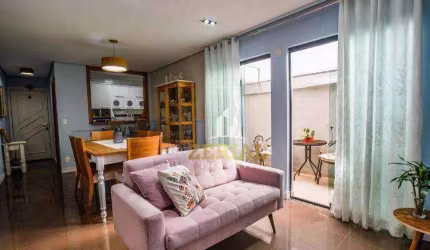 Apartamento Garden à venda, 90 m² por R$ 630.000,00 - Vila Assunção - Santo André/SP