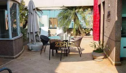 Cobertura com 3 dormitórios à venda, 414 m² por R$ 3.500.000,00 - Jardim - Santo André/SP