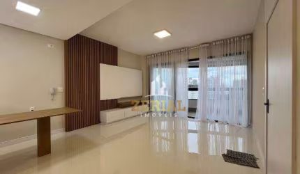 Apartamento com 2 dormitórios para alugar, 90 m² por R$ 7.472,00/mês - Jardim - Santo André/SP