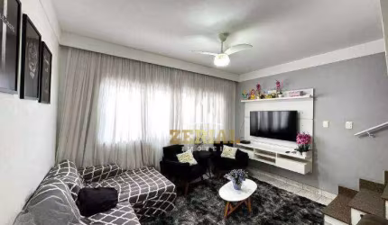 Sobrado com 3 dormitórios à venda, 142 m² por R$ 600.000,00 - Vila Sacadura Cabral - Santo André/SP