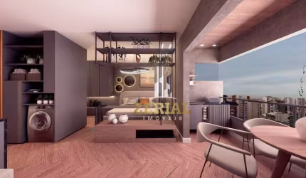 Apartamento com 1 dormitório à venda, 44 m² por R$ 642.047,38 - Jardim - Santo André/SP