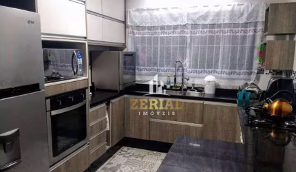Sobrado com 3 dormitórios à venda, 105 m² por R$ 640.000,00 - Santa Maria - Santo André/SP