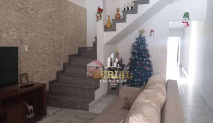 Sobrado com 3 dormitórios à venda, 171 m² por R$ 850.000,00 - Osvaldo Cruz - São Caetano do Sul/SP