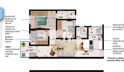 Apartamento à venda, 56 m² por R$ 399.900,00 - Vila Curuçá - Santo André/SP