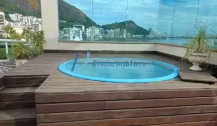 Cobertura com 3 quartos à venda na Rua do Humaitá, Humaitá, Rio de Janeiro, 172 m2 por R$ 4.700.000