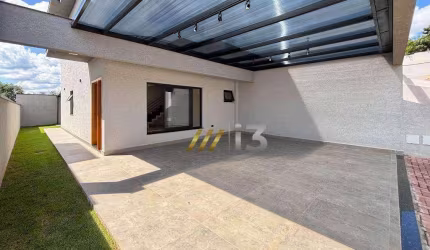 Village com 3 dormitórios à venda, 114 m² por R$ 1.019.000 - Jardim Paulista - Atibaia/SP