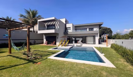 Casa com 4 dormitórios à venda, 472 m² por R$ 4.490.000,00 - Condominio Porto Atibaia - Atibaia/SP