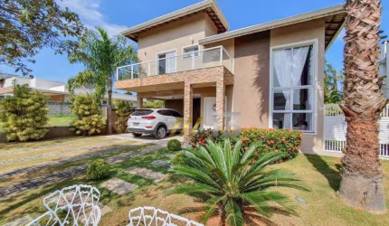 Casa com 3 dormitórios à venda, 259 m² por R$ 3.000.000,00 - Condomínio Shambala II - Atibaia/SP
