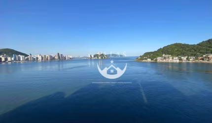 VISTA FRENTE MAR - Apartamento totalmente reformado e modernizado na região de São Vicente  - Morro dos Barbosas - São Vicente/SP