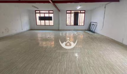 SALA COMERCIAL EM FRENTE AO SHOPPING !ÓTIMO PONTO! 135 m² por R$ 7.000/mês - Aparecida - Santos/SP