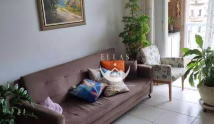 Apartamento Mobiliado para Locação - 2 Dormitórios - Encruzilhada / Santos
