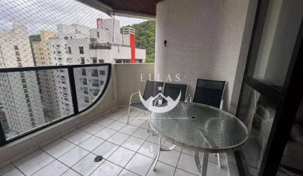 Apartamento com 2 dormitórios para alugar, 110 m² por R$ 4.000,00/mês - Praia das Pitangueiras - Guarujá/SP
