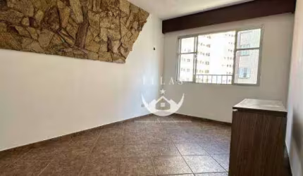 Apartamento à Venda – 1 Dormitório – Vista Mar – José Menino, Santos/SP