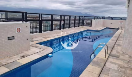 Apartamento com 2 dormitórios para alugar, 62 m² por R$ 4.221,08/mês - Gonzaga - Santos/SP