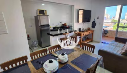 Apartamento mobiliado para locação – 2 dormitórios | Aviação – Praia Grande/SP