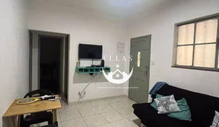 Apartamento térreo mobiliado para locação – 2 dormitórios | Marapé – Santos/SP