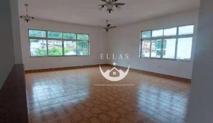 Casa Sobreposta Alta para Locação e Venda no Bairro Marapé, Santos/SP