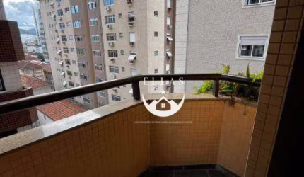 Venda – Amplo Apartamento com 3 Dormitórios | Canal 3 – Gonzaga, Santos/SP