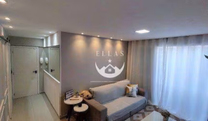 Apartamento com 2 dormitórios à venda, 93 m² por R$ 560.000,00 - Encruzilhada - Santos/SP