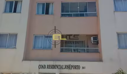 Apartamento à venda na Fazenda Santo Antônio, com sacada e churrasqueira, de 02 quartos, sendo 01 s