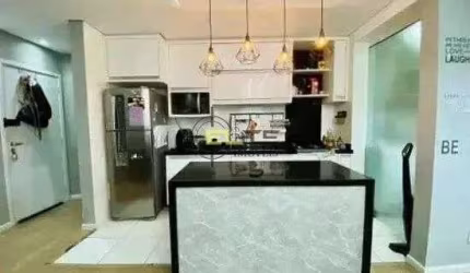 Apartamento à venda, com sacada e churrasqueira, 02 dormitórios no Jardim Cidade de Florianópolis -