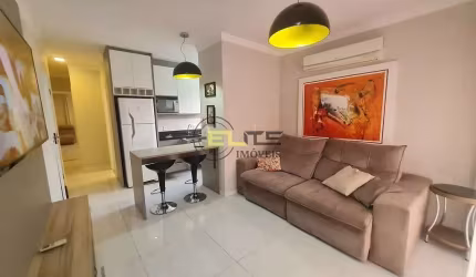 Apartamento à venda, mobiliado de 02 dormitórios (01 suíte), sacada com churrasqueira no Passa Vint