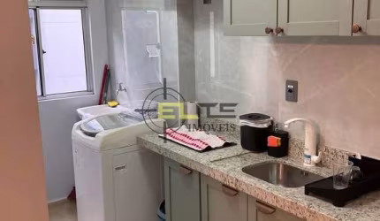 Apartamento à venda, mobiliado de 2 dormitórios, sacada com churrasqueira na Ponte do Imaruim, em P