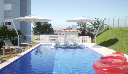 Apartamento no Residencial Vista Bella Cajamar - 49 m2 área útil com 2 dormitórios - excelente localização - Jordanésia COD. 24904