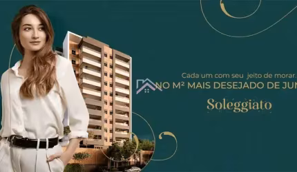 Apartamento no Soleggiato - 130 e 160 m2 com 2, 3 ou 4 dormitórios com suítes - Jundiaí / São Paulo / COD. 30450