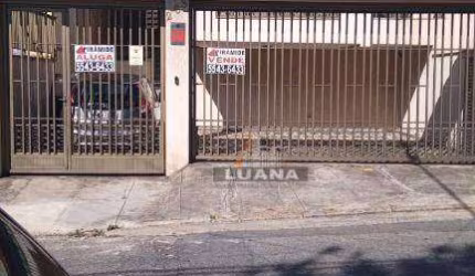 Casa Assobradada com 3 dorm, 2 salas, Quintal, Edicula, 3 vagas cobertas de garagem