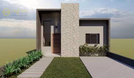 Casa de condomínio com 3 dormitórios, sendo 1 suíte  à venda, 115 m² por R$ 590.000 - Condomínio Santinon - Caguaçu, Sorocaba/SP