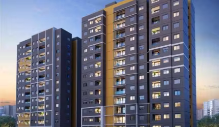 Apartamento Lançamento com 2 quartos, sendo 1 suíte à venda, 65 m² por R$ 599.000 - Horizonte Divino - Vila Espirito Santo, Sorocaba/SP