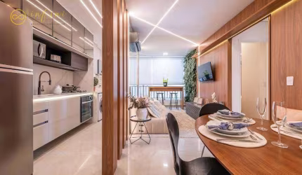 Apartamento com 2 Quartos sendo 1 suíte à venda, 53 m² por R$ 352.106 - Condomínio JR Hortência - Sorocaba/SP
