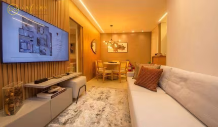 Apartamento Lançamento com 2 quartos, sendo 1 suíte  à venda, 60 m² por R$ 363.629,11 - Condomínio Parque dos Ingleses - Sorocaba/SP